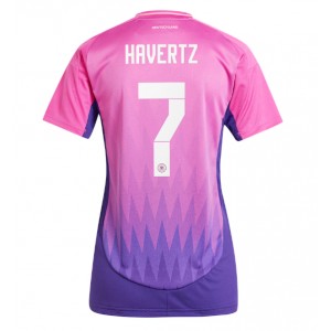 Fotbalové Dres Německo Kai Havertz #7 Dámské Venkovní Oblečení ME 2024 Krátký Rukáv